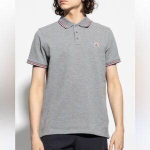Used Authentic Moncler Polo shirt Size M.